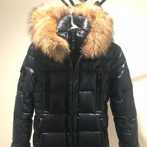 SAM Girls’ Fur-Trimmed Down Jacket - Big Kid